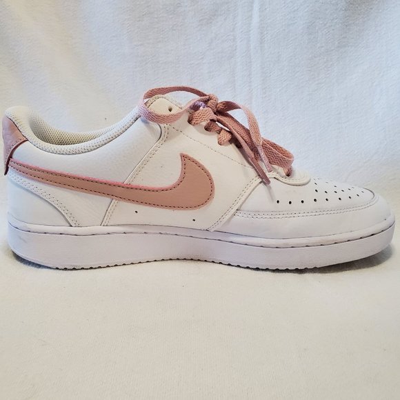 Nike Court Vision Low 'Next Nature Sail White Pink Oxford' Women's 11/Men's 9.5 - Picture 5 of 10